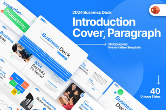 Introduction, Paragraph & Cover PowerPoint Template